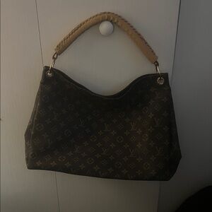 Floral print shoulder bag